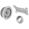 AquaStar Flush Retrofit Eyeball, White | JO101