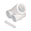 CMP Directional Jet Fitting Gunite White MIP 1-1/2