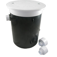 CMP AquaLevel Water Leveler In-Ground Gray Lid & Collar 3/4" / 1/2" Float Valve