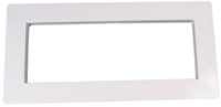 CMP Wide Mouth Return Faceplate Cover, White