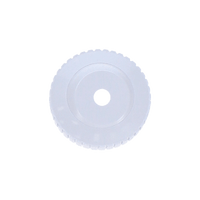 CMP 1-1/2" MIP Directional Flow Outlet, 3/8" Eyeball, White