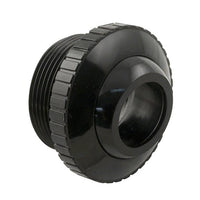 CMP 1-1/2" MIP Directional Flow Outlet, 1" Eyeball, Black