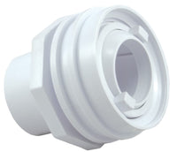 CMP Flush Mount Return Fitting Wall Inlet In-Ground White 1" Socket