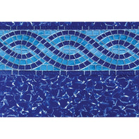 GLI 15'x24' Oval Willow Creek Unibead AG Liner 52" Wall | 05-1524OV-WIL-EW-52