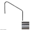 Global Classic 2 Bend Stair Rail Polished 6' .049