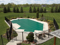 HPI 16' x 32' Standard Mesh Safety Cover, Green | DG16325