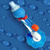 MIGHTY VAC Pool Cleaner w/ 18' of Sectional Hose, Special Adapter for Intex Pools | MIGHTY VAC