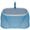 Ocean Blue Aluminum Deep Bag Leaf Rake | 125010