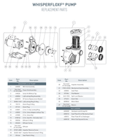 Pentair WhisperFlo XF Pump Motor 3 hp Three-Phase 208 to 230/460V
