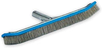 Pentair #718 18" Algae Brush, Stainless Steel Bristles