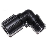 Pentair Tube Fitting w/ Nut, 1/2" x 90 Degree NPT
