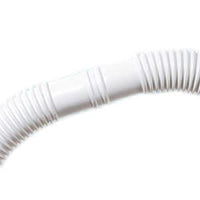 Vacuum Hose 1-1/4" x 252' w/ Cuffs Every 3' - White | EC100114252CI1