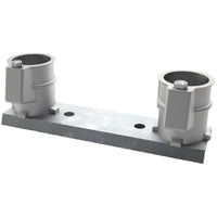 8" Steel Channel With Pre-Set 3" Anchrs, For Dms-101A Hndrls | PC-3008-A
