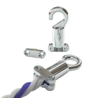 Permacast Cleat Type 3/8-1/2" Rope Hook | PH52