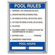 Sign  In. General Pool Rules In.  18X24 | 40326