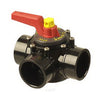 Praher High Heat 3 Port Cpvc Valve , 1-1/2