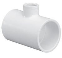 2" x 2" x 1" Tee PVC Sch. 40 Slip | 401-249