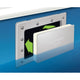 Simpool Standard Skimmer Plug for Doughboy Skimmer, Includes Vac Port Plug, Square, Aboveground | AGSD-DB