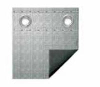 Swimline Super Deluxe 25' x 50' Rectangle In Ground Winter Pool Cover, 5' Overlap, Silver/Black, 15 Year Warranty | CO143055R