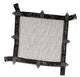 Swimline Leaf Net 12' x 24' Oval Above Ground Pool Cover, 3' Overlap, Black, 8 Year Warranty | CO91224