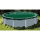 Swimline RipStopper 12' Round Above Ground Winter Pool Cover, 4' Overlap, Green/Black, 15 Year Warranty | RIG12