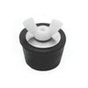 Winter Rubber Expansion Plug #3 w/ White Nylon Wing Nut for 3/4