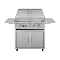 TrueFlame e-Series 32" 3 Burner Gas Grill - Liquid Propane