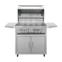 TrueFlame e-Series 32" 3 Burner Gas Grill - Liquid Propane