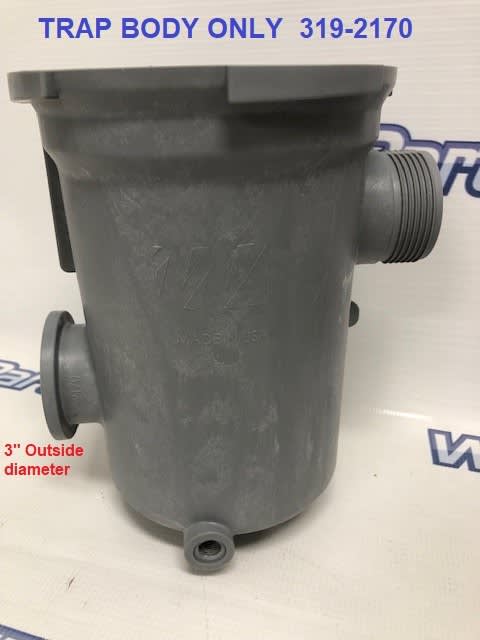 Waterway 6" Trap Body | 319-2170