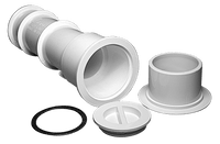 Waterway Volleyball Pole Holder Flange White | 540-6710