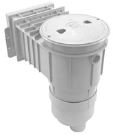 Waterway Renegade Standard 1-Piece Fiberglass Only Skimmer, 2" Socket, Round Lid, White | 540-8620