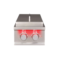 TrueFlame Double Side Burner - Liquid Propane