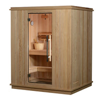 Madison 2-3 Person Indoor Sauna in Rustic Red Cedar